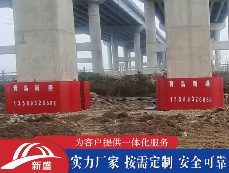 自浮式桥梁防撞装置 钢覆复合材料防撞设施 桥墩专用防护设施