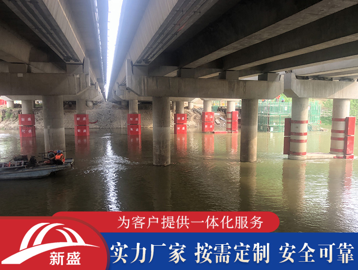 固定式桥梁防撞设施 柔性复合材料防撞护舷 大桥防撞